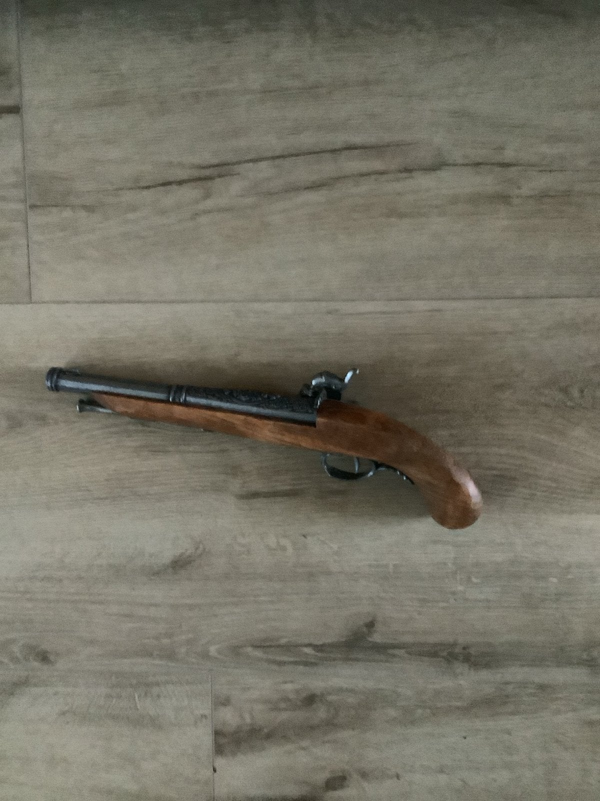 Decoratieve replica vuursteenpistool, Verzamelen, Ophalen of Verzenden, Gebruikt