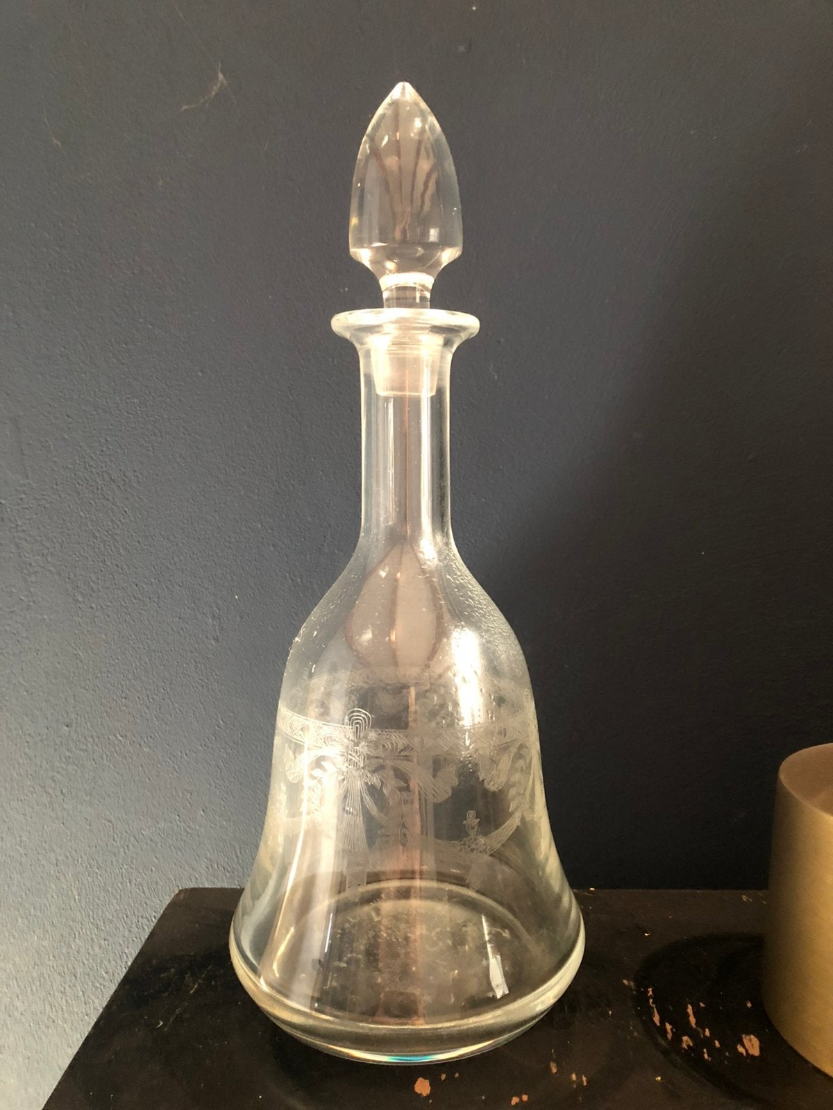 Prachtige oude karaf, Antiek en Kunst, Antiek | Glas en Kristal, Ophalen of Verzenden
