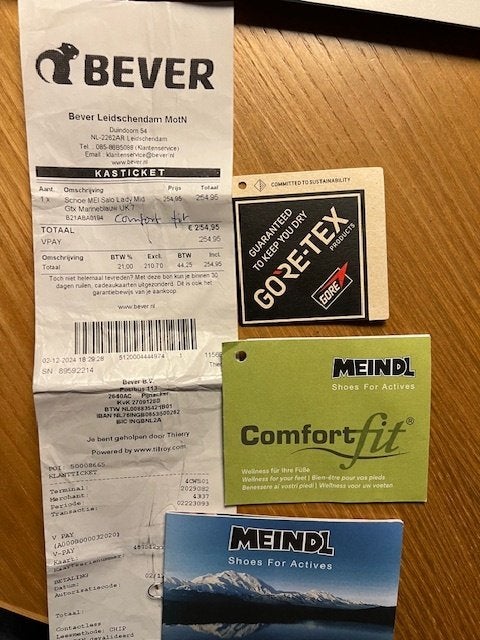 Meindl Salo dames wandelschoenen mt 41, Ophalen, Zo goed als nieuw, Schoenen