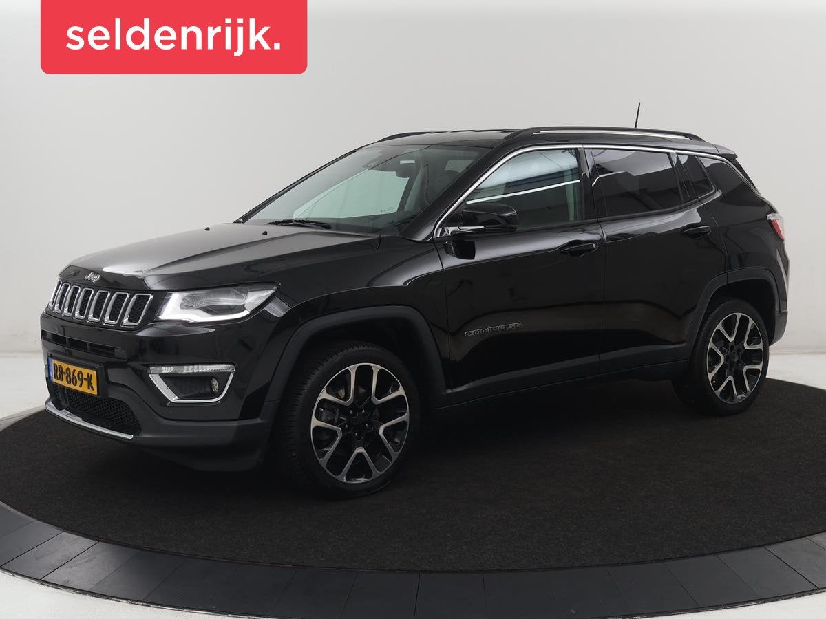 Jeep Compass 1.4 MultiAir Opening Edition 4x4 | Leder | Trek, Automaat, 450 kg, Gebruikt, 4 cilinders