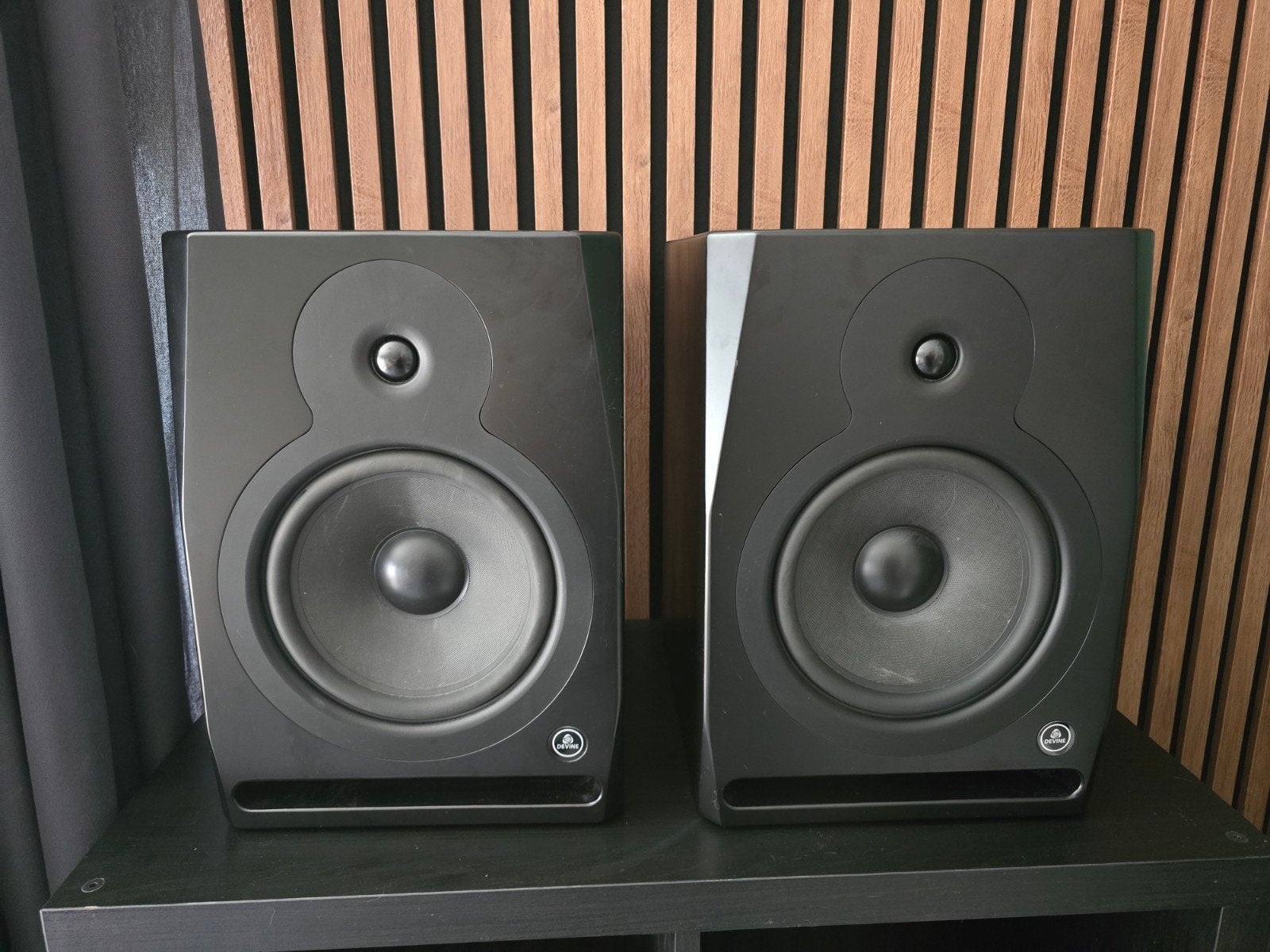 Devine RX-8A Studio Monitoren - 8 inch, 220W, Audio, Tv en Foto, Luidsprekers, Studiomonitor, Gebruikt, Inclusief kabels, 60 tot 120 watt