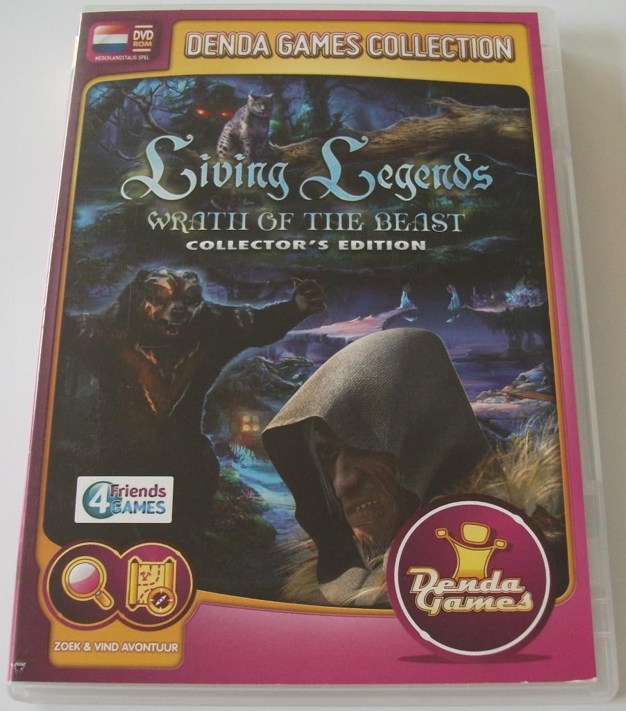 PC Game *** LIVING LEGENDS *** Wrath of the Beast, Puzzel en Educatief, 1 speler, Ophalen of Verzenden, Zo goed als nieuw