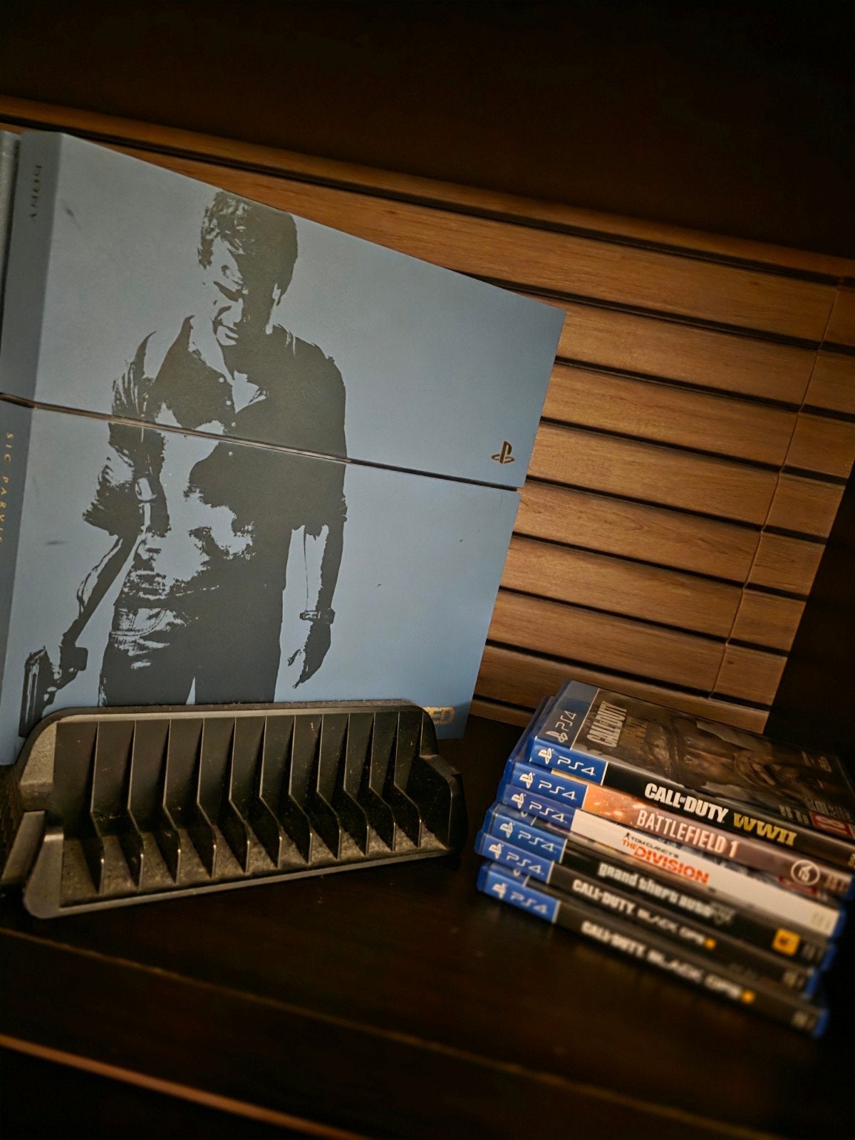 PS4 Limited Edition Uncharted met 6 games, Spelcomputers en Games, Ophalen, Met 1 controller, Original, 500 GB