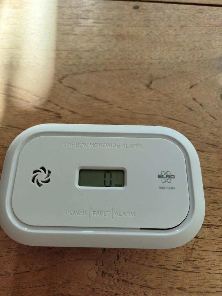 Elro Koolmonoxidemelder - Nieuwstaat, Detector, Sensor of Melder, Ophalen of Verzenden, Zo goed als nieuw, Overige soorten