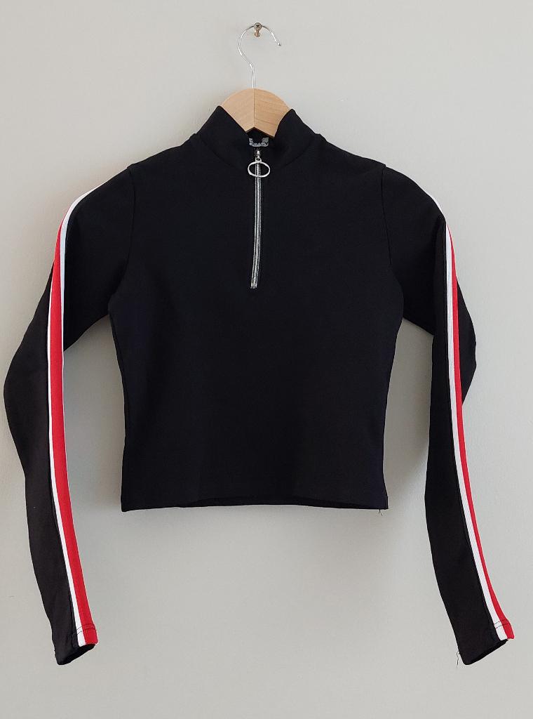 Coolcat korte top (maat XS), Kleding | Dames, Tops, Zwart, Ophalen of Verzenden, Zo goed als nieuw, Coolcat
