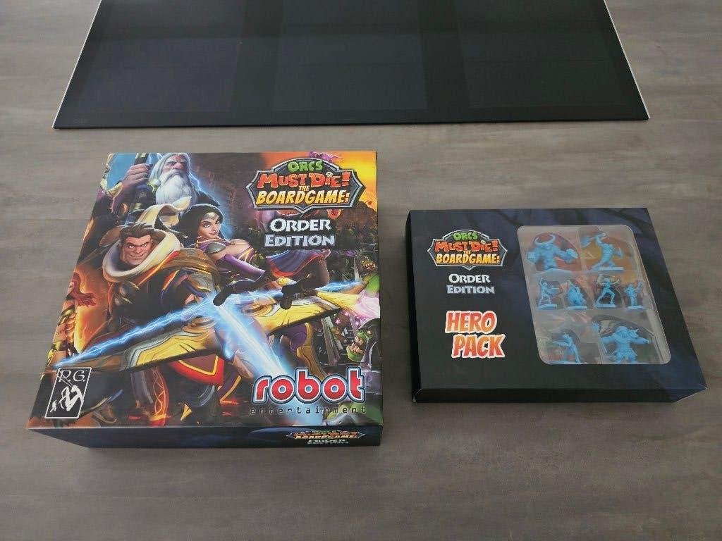 Orcs Must Die met Hero Pack Kickstarter, Hobby en Vrije tijd, Een of twee spelers, Verzenden, Zo goed als nieuw, Petersen Games