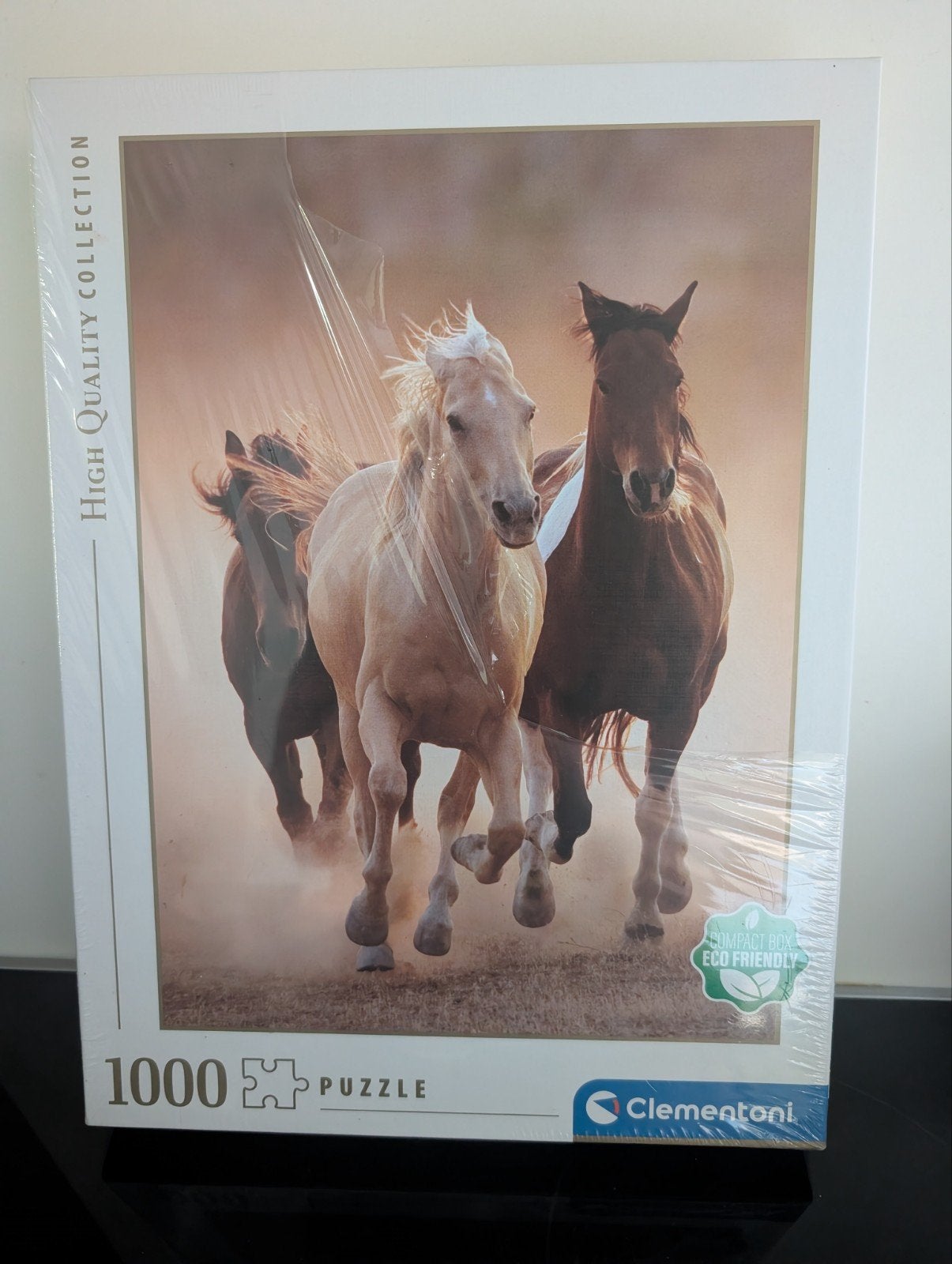 Clementoni puzzel paard 1000 stuks, Ophalen of Verzenden, 500 t/m 1500 stukjes, Nieuw, Legpuzzel