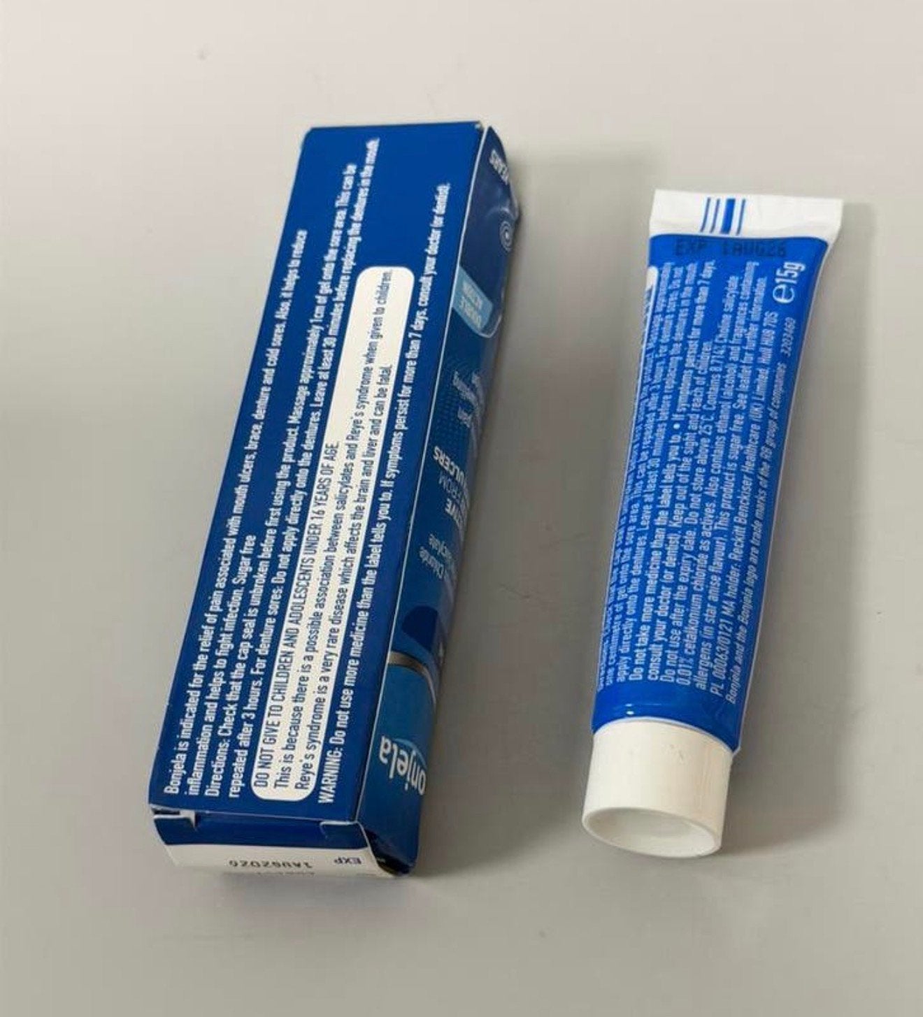 Bonjela Gel 15g Aften Mondzweren Pijnverlichting mondpijn, Diversen, Nieuw, Ophalen of Verzenden, H, H