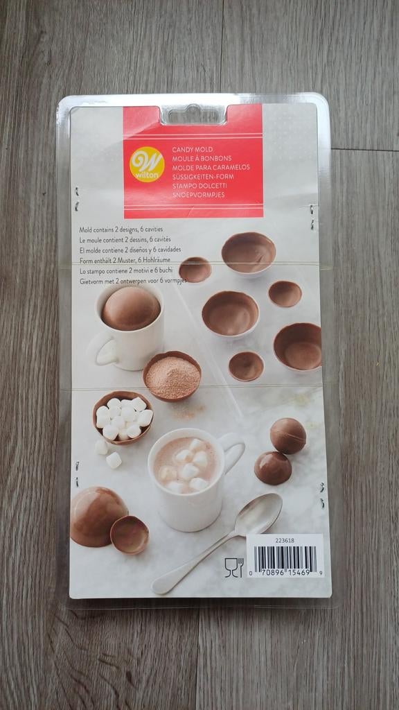 Candy Mold - Wilton, Ophalen of Verzenden, Nieuw, Taarten of Cupcakes, Versiering