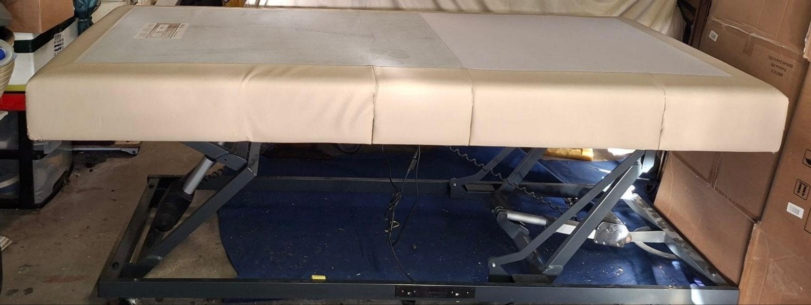 Wellfair hooglaag bed 200x90cm, Ophalen of Verzenden, Zo goed als nieuw, Eenpersoons, Hout