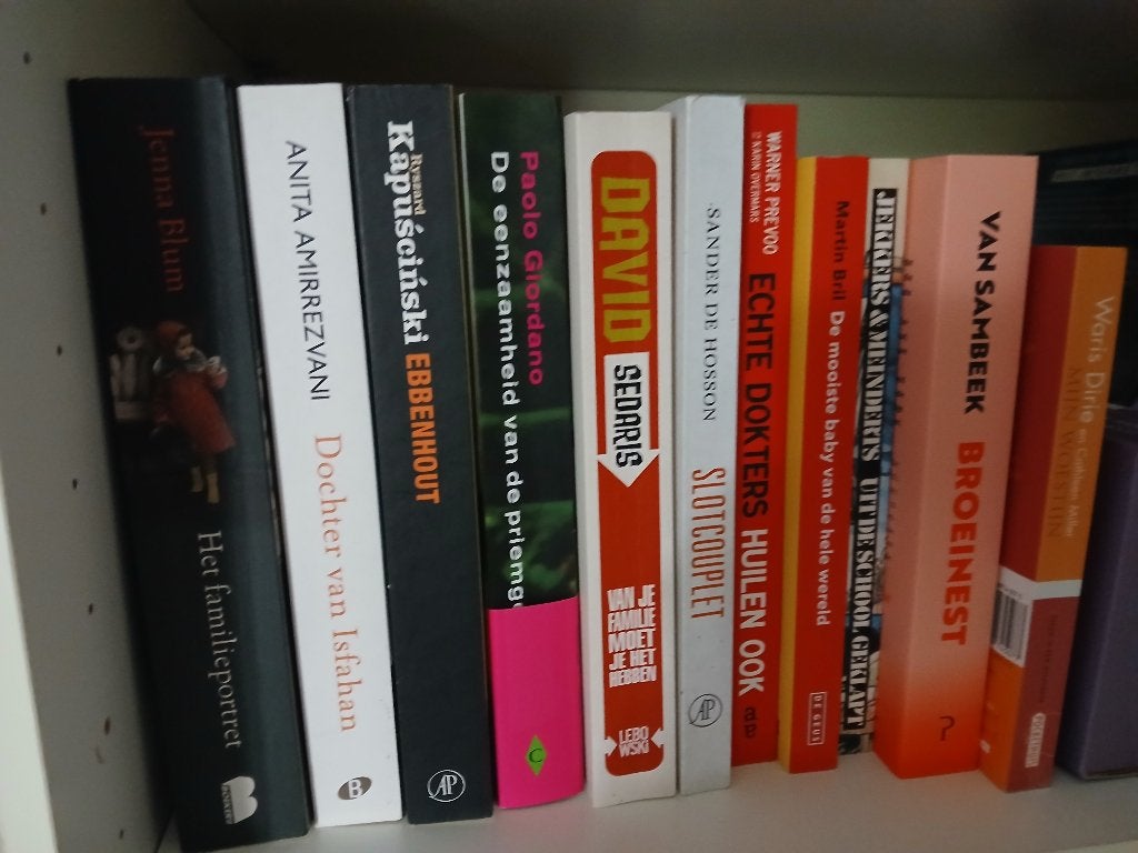 Stapel leesboeken oa De Hosson, Prevoo, Giordano, Jekkers, Ophalen of Verzenden, Zo goed als nieuw