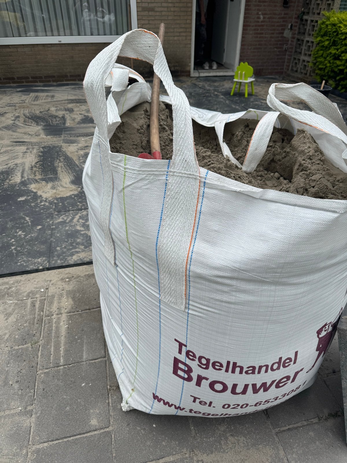 Big Bag Straatzand/Ophoogzand - Tegelhandel Brouwer, Ophalen, Nieuw, Straatzand