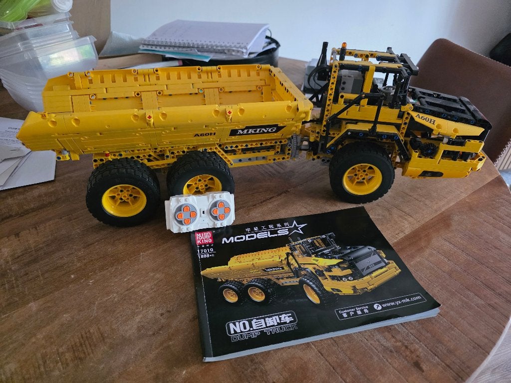 Mould king  17010 Dump truck, Ophalen of Verzenden, Zo goed als nieuw, Overige merken
