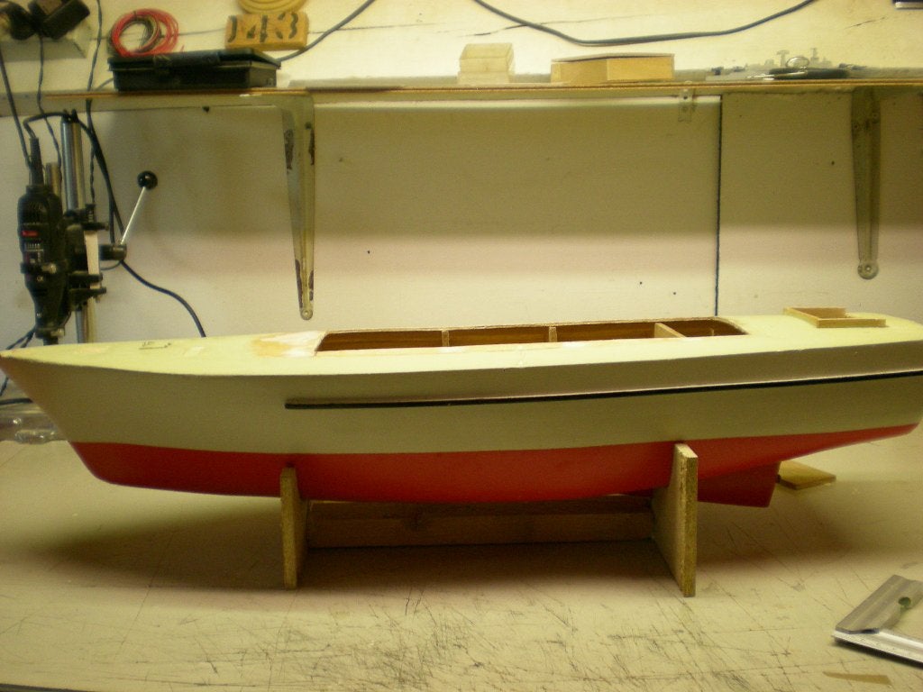 Romp modelboot, Ophalen of Verzenden, Gebruikt