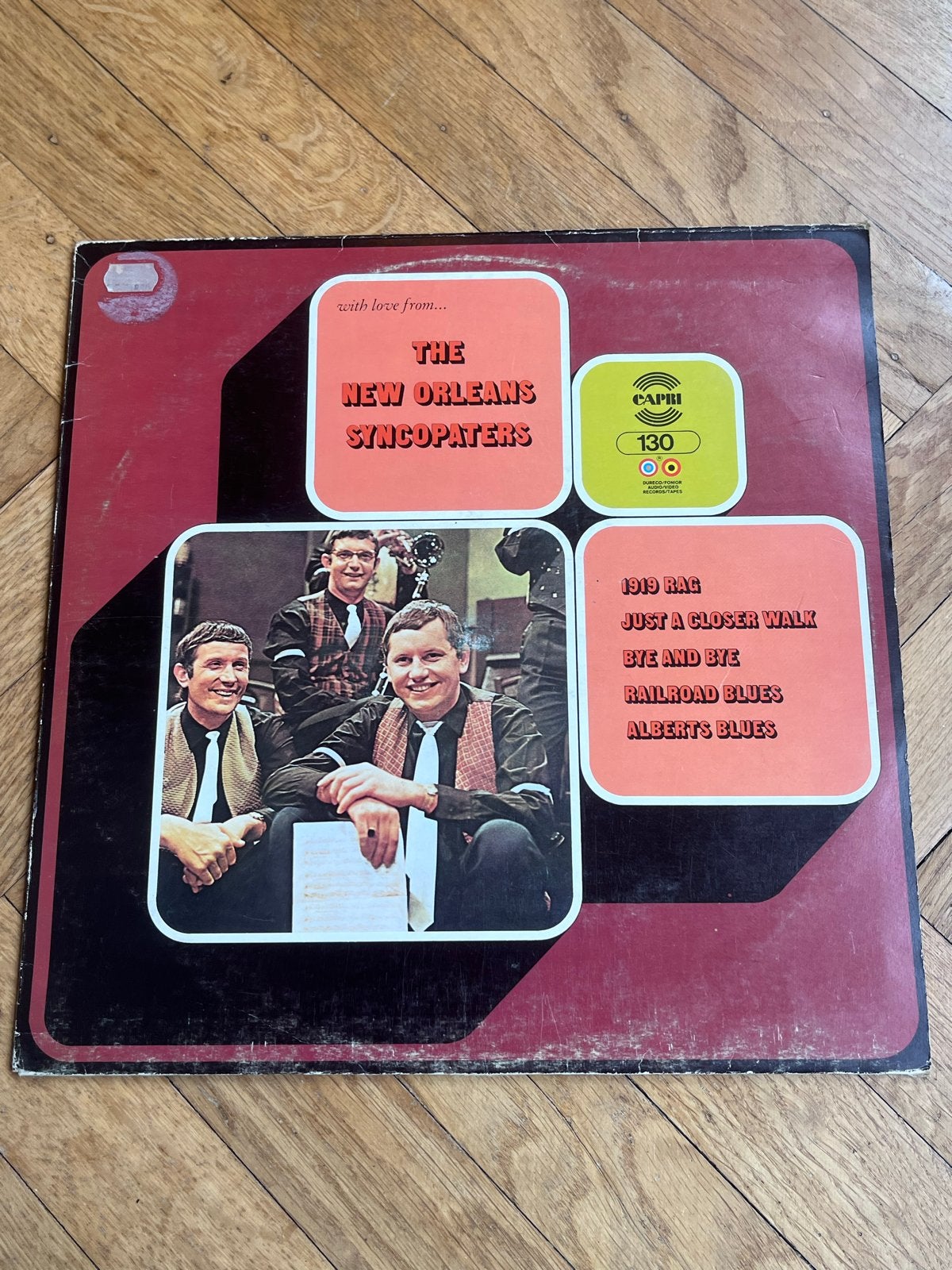 The New Orleans Syncopaters - With Love LP, LP, Gebruikt, Overige genres, Ophalen of Verzenden