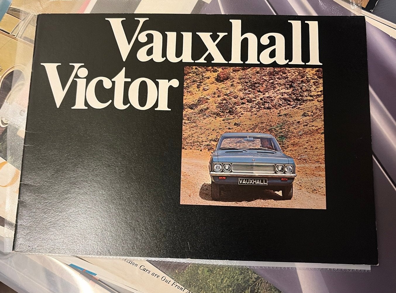 Vauxhall Victor brochure, Ophalen of Verzenden, Zo goed als nieuw, Overige merken