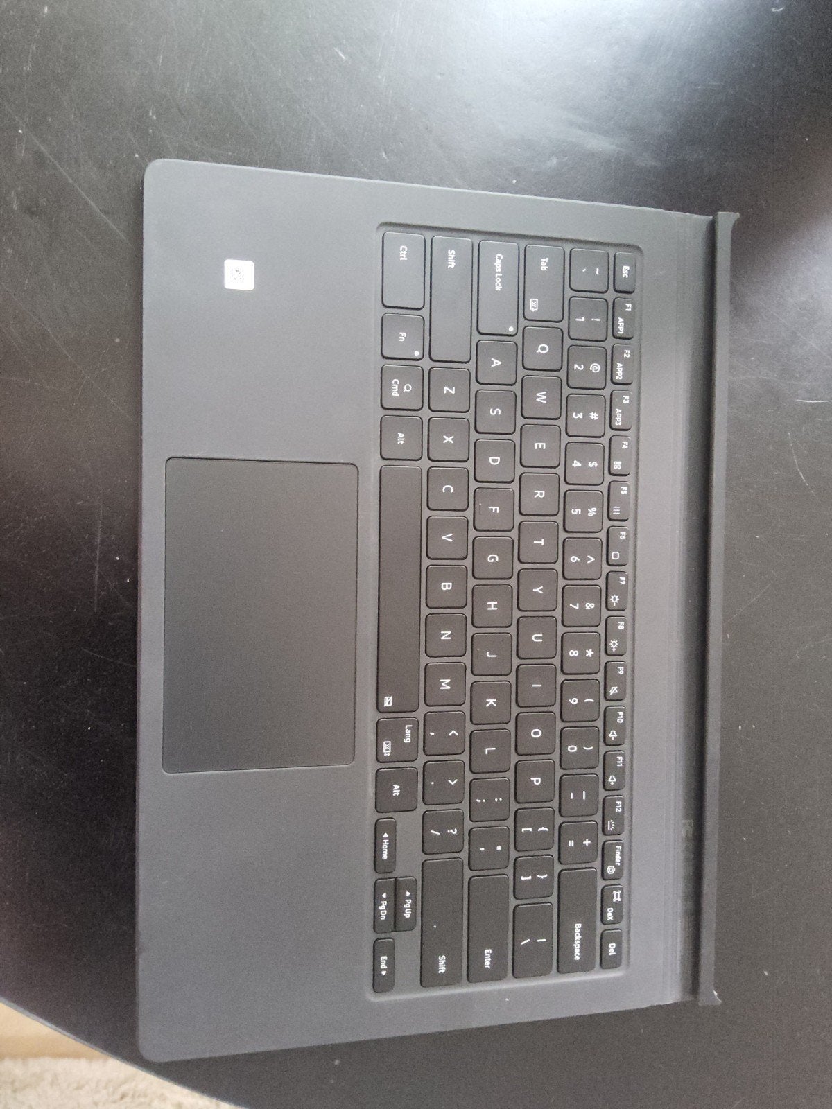 Microsoft Surface Pro Type Cover Toetsenbord Zwart, Computers en Software, Gebruikt, Ophalen of Verzenden, Draadloos, Qwerty