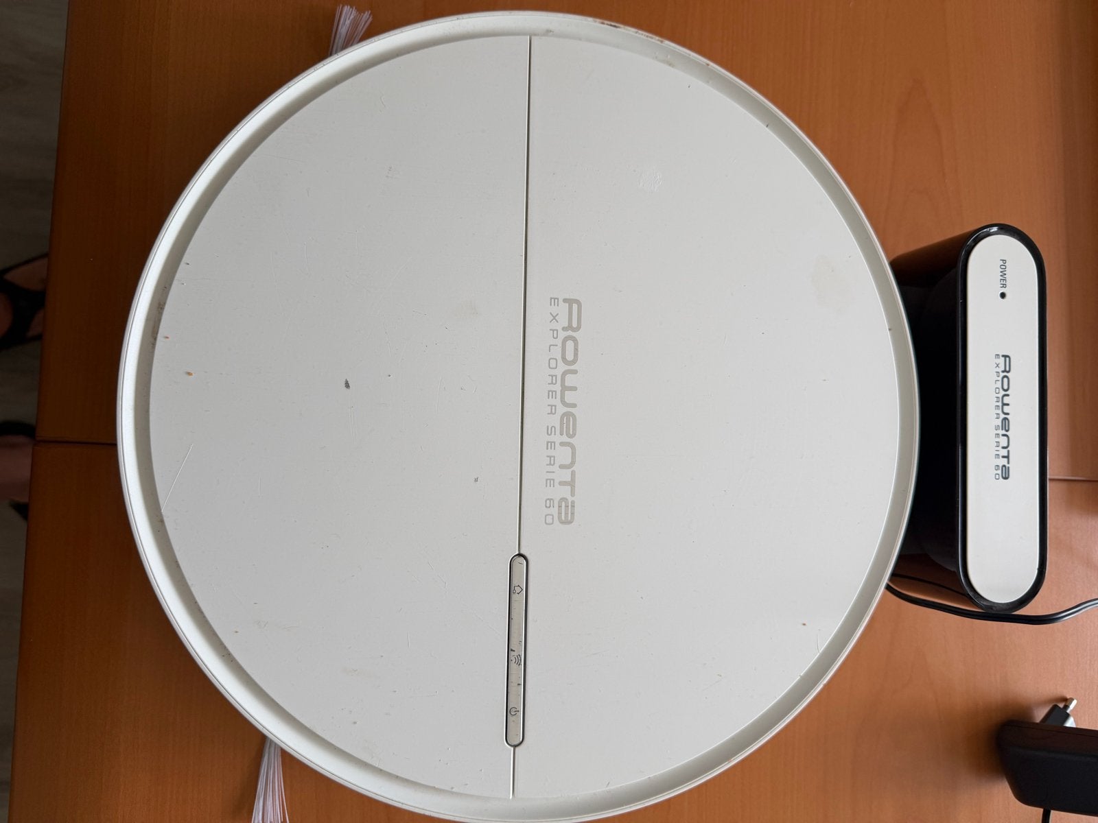 Rowenta Robotstofzuiger met Dweilfunctie - Zo goed als nieuw, Gebruikt, Dweilfunctie, Robotstofzuiger, Reservoir