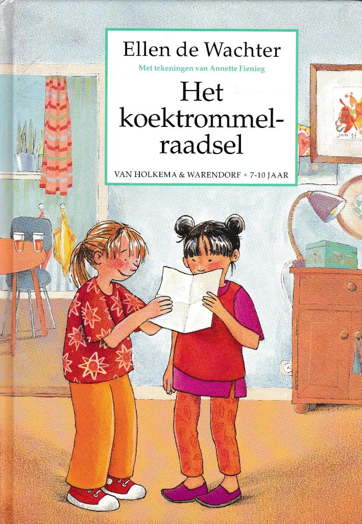Het koektrommelraadsel van ellen de wachter. Harde kaft., Boeken, Ophalen of Verzenden, Zo goed als nieuw, Fictie algemeen