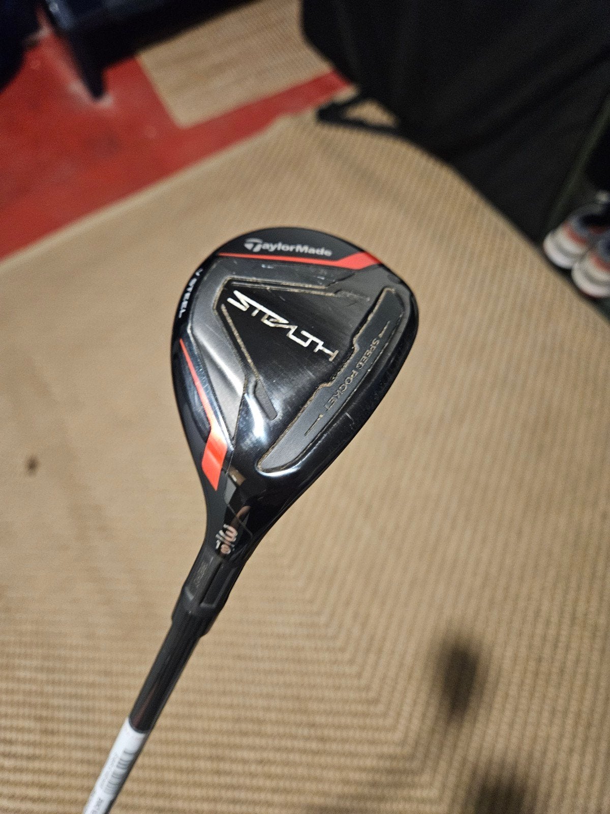 TaylorMade Stealth - Golfclub 3 Hybrid - 19 graden, Ophalen, Zo goed als nieuw, Club