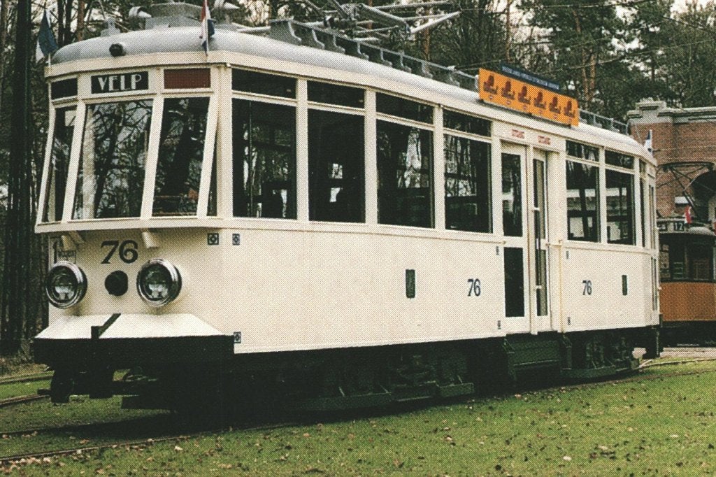 988445 Tram 80+ Arnhem GETA 76 _Gelopen met mooie zegel, Ophalen of Verzenden, 1980 tot heden, Gelopen, Gelderland