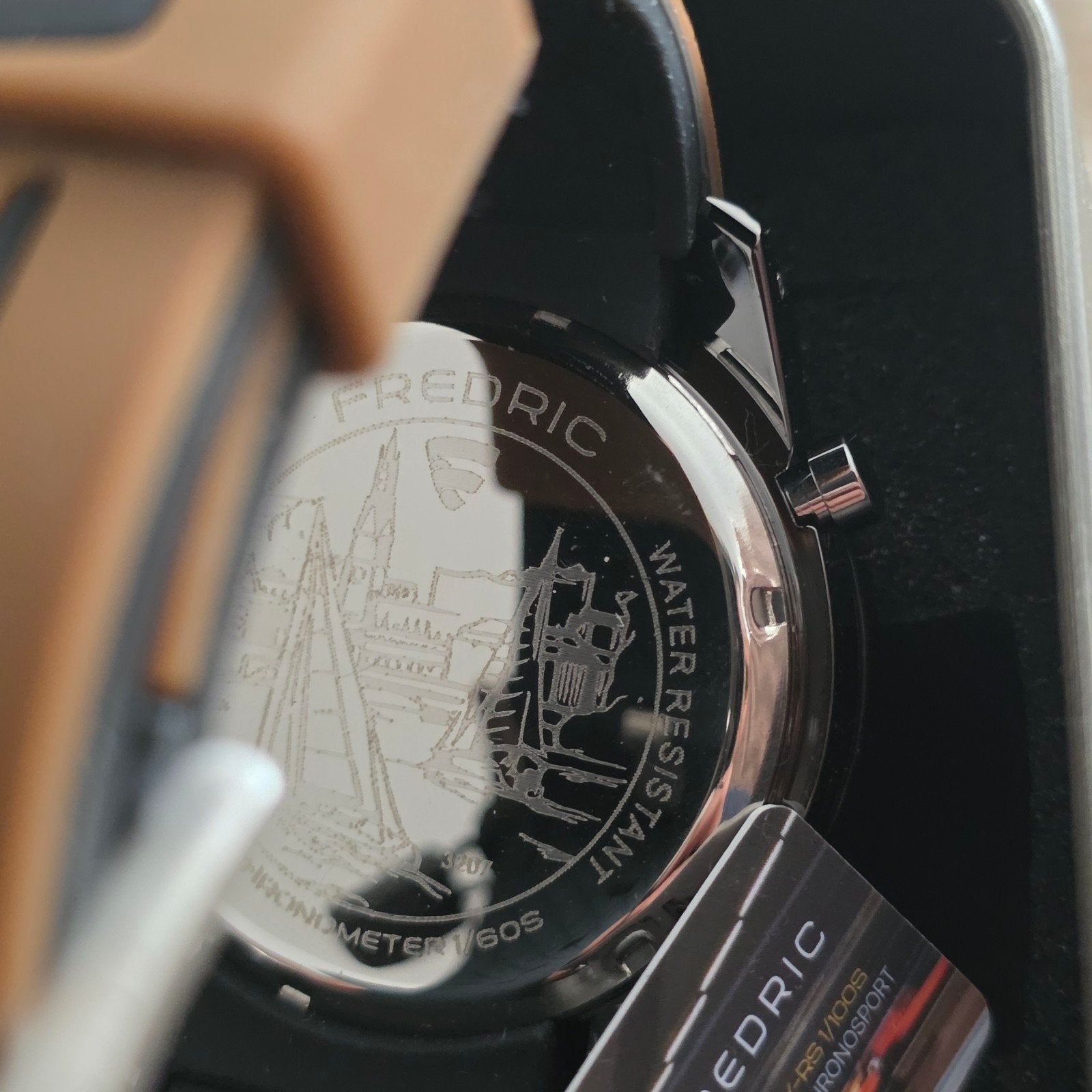 FREDERIC Dual Time Chronosport Horloge - Zo goed als nieuw, Overige merken, Staal, Polshorloge, Overige materialen