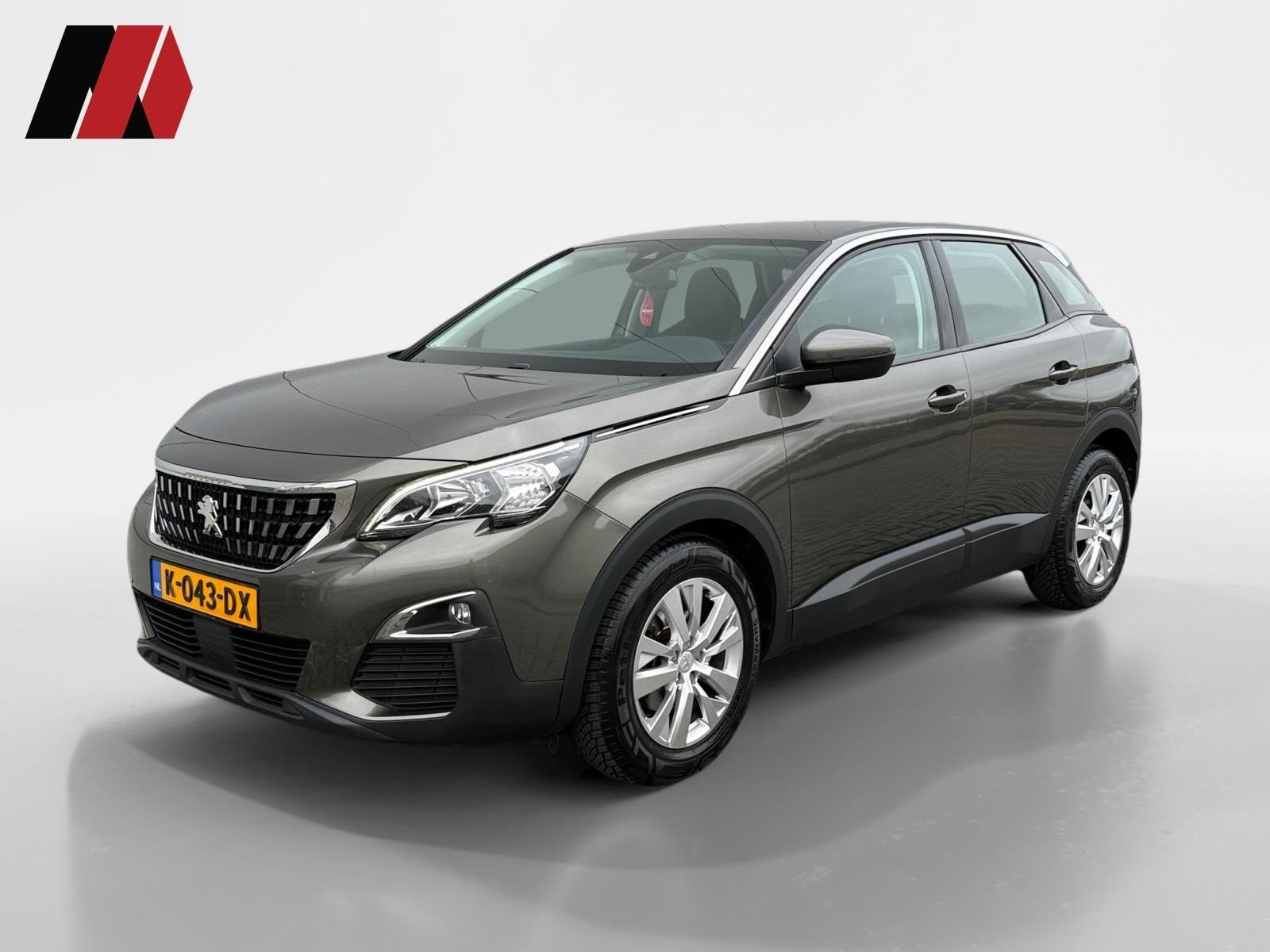 Peugeot 3008 1.2 PureTech Active | Cruise | LED | Clima, Voorwielaandrijving, Stof, Gebruikt, 1199 cc