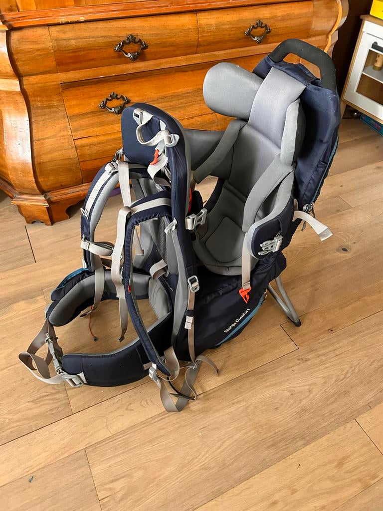Vaude Shuttle Comfort Rugzakdrager, Kinderen en Baby's, Overige merken, Gebruikt, Ophalen of Verzenden, Rug