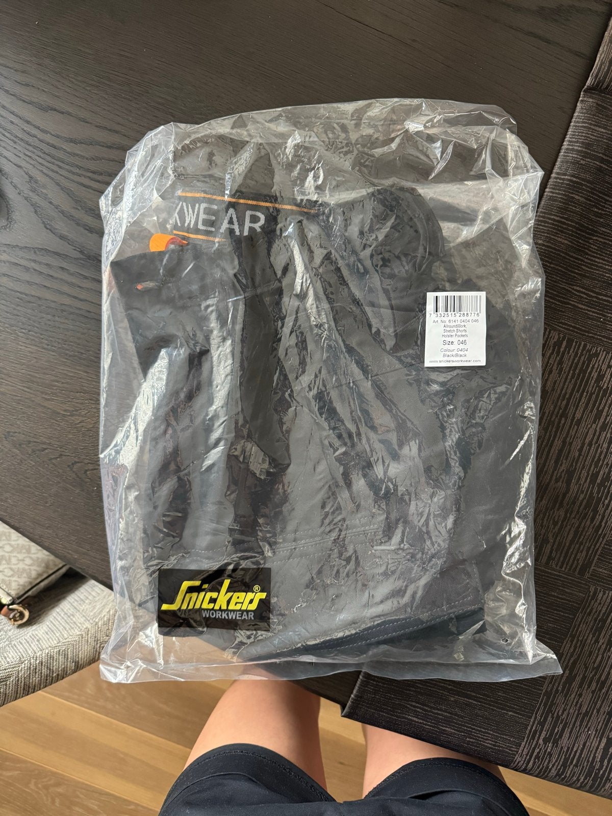 Snickers AllroundWork Stretch Korte Werkbroek - Zwart, Tuin en Terras, Werkkleding, Ophalen of Verzenden, Nieuw, Heren, Broek