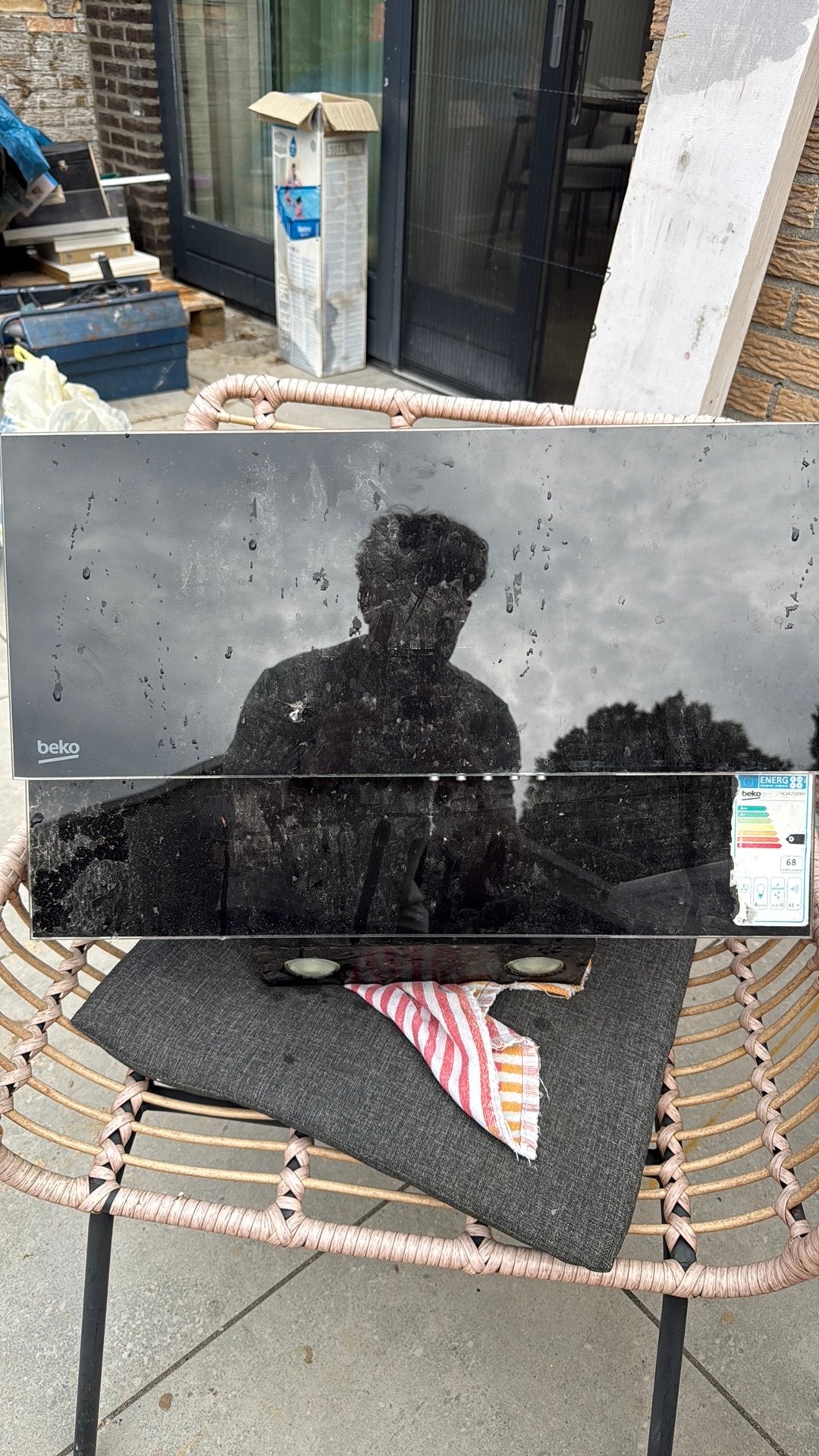 Beko afzuigkap, Ophalen, 200 tot 400 m³ per uur