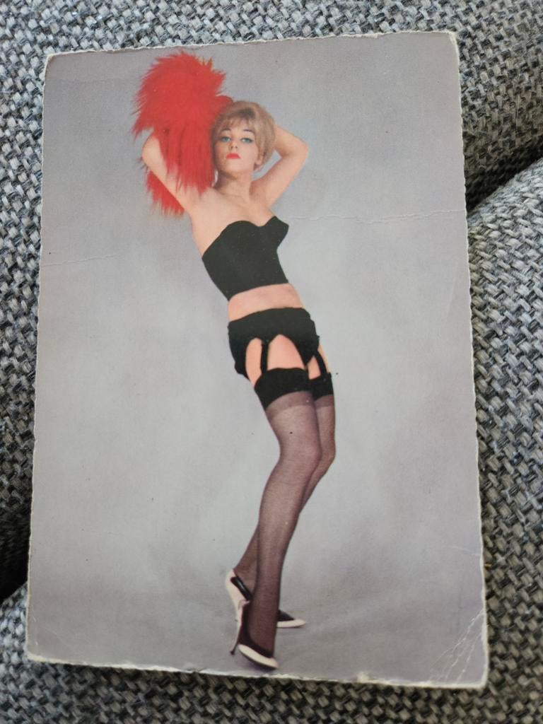 Pin up dame lingerie, Ophalen of Verzenden, Voor 1920, Overige thema's