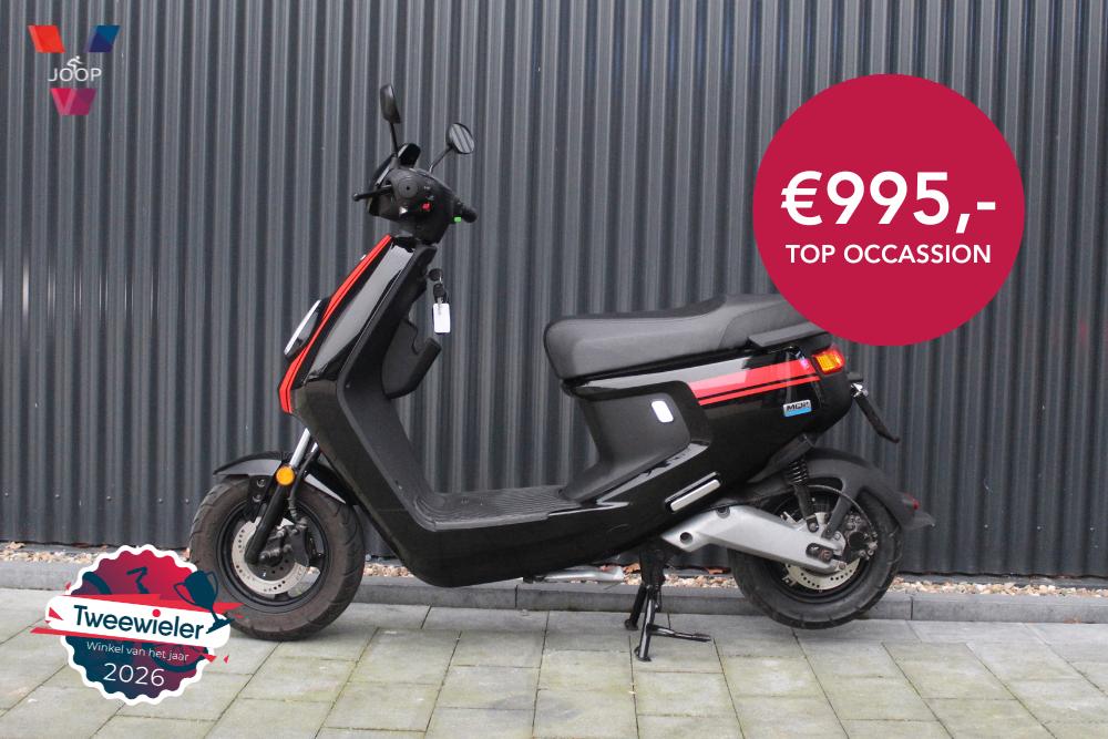 NIU MQi+ 45 KM/U Zwart, Fietsen en Brommers, Scooters | Overige merken, Ophalen, Niu, Maximaal 45 km/u, Elektrisch