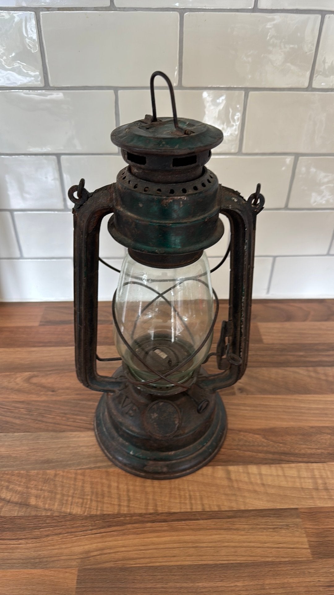 Ouwe stormlamp, Antiek en Kunst, Ophalen of Verzenden
