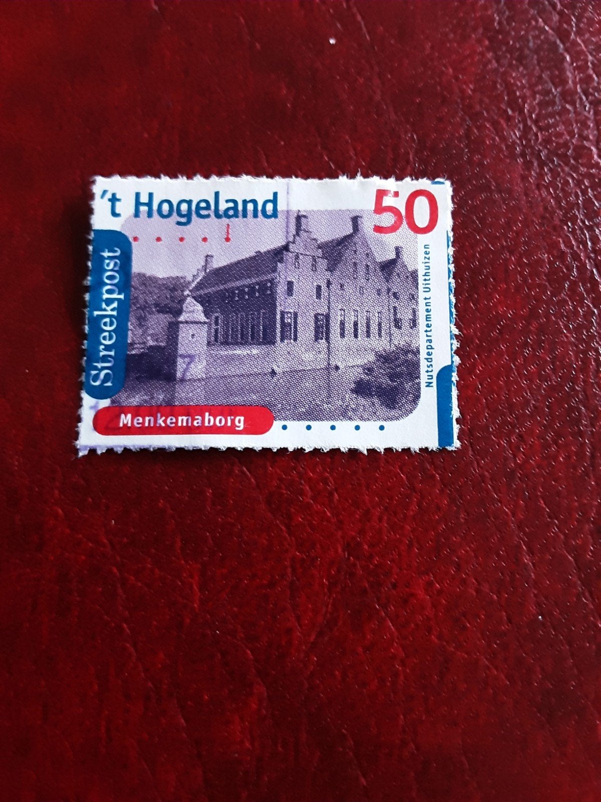Streekpost Hogeland.  Menkemaborg Uithuizen ( gest), Ophalen of Verzenden