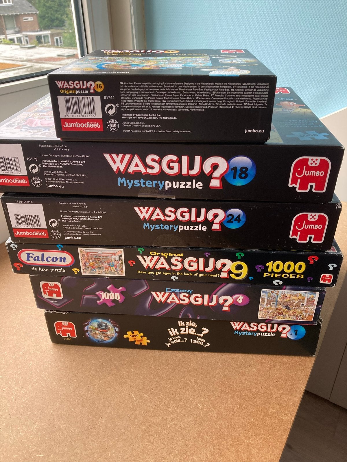 Wasgij Puzzels - Diverse Mystery en Original Edities, Ophalen of Verzenden, 500 t/m 1500 stukjes, Gebruikt, Legpuzzel