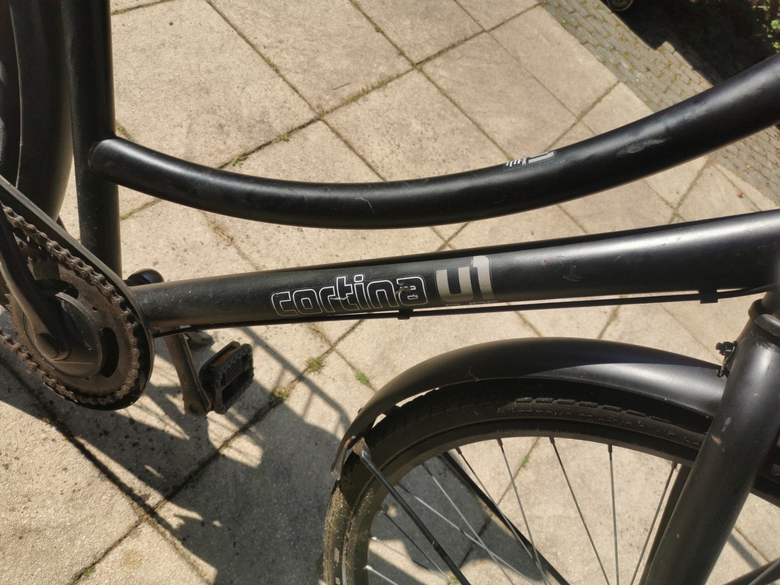 Cortina damesfiets 28 inch - Opknapper, Fietsen en Brommers, Fietsen | Dames | Damesfietsen, Gebruikt, Overige merken, Ophalen