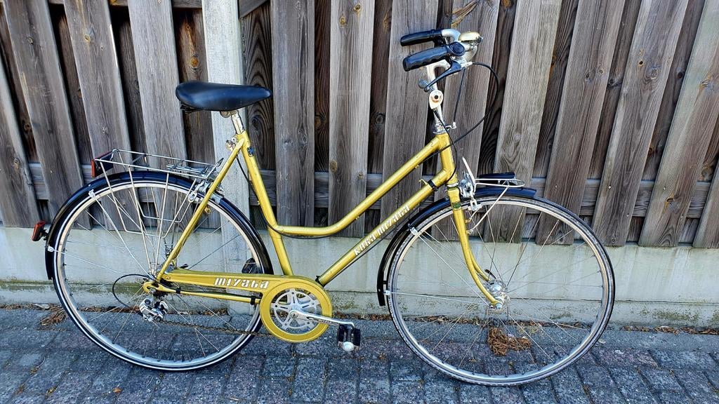 Koga miyata bj 1978 retro damesfiets fr 56, Ophalen, Gebruikt, Velgrem, Versnellingen