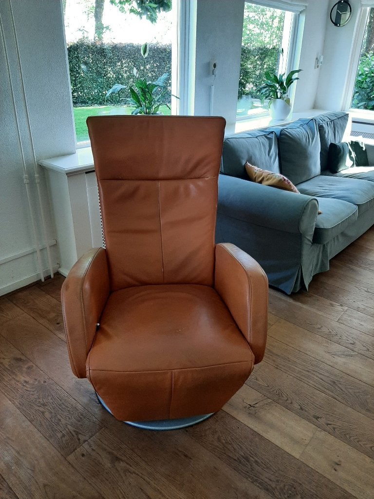 relaxstoel, Ophalen, Gebruikt, Minder dan 75 cm, Leer