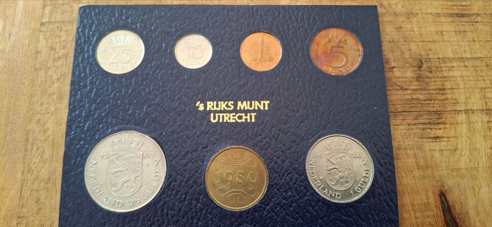 Muntset 's Rijks Munt Utrecht 1980 Koningin Juliana, Ophalen of Verzenden, Koningin Juliana, Overige waardes, Setje