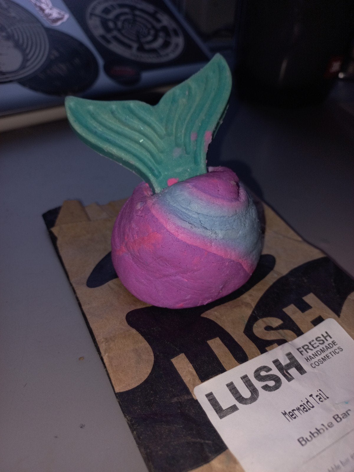 Lush Mermaid Tail bubble bar, Ophalen of Verzenden, Nieuw, Overige typen