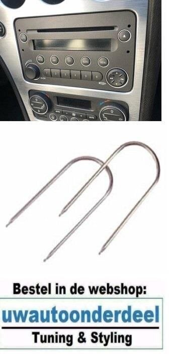 Radio Cd Demontage Sleutel Tool Beugel Aux Alfa Romeo 147, Verzenden, Automotive Parts, A.parts@hotmail.nl, Trasmolenlaan 12 3447 GZ Woerden
