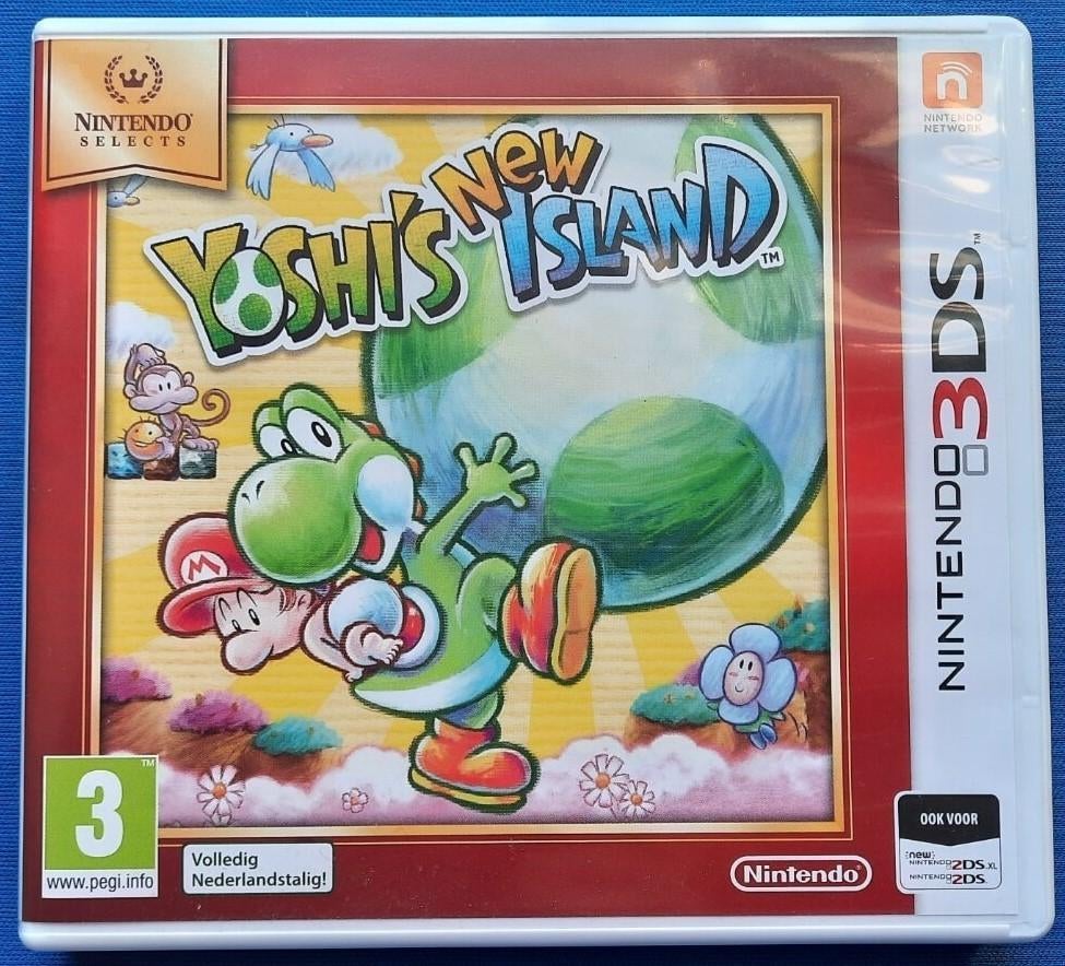 Yoshi's New Island - 3DS, Avontuur en Actie, 1 speler, Ophalen of Verzenden, Zo goed als nieuw