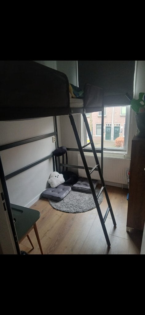 Gratis! Zo goed als nieuw hoogslaper 1 persoon, Ophalen, Zo goed als nieuw, Hoogslaper