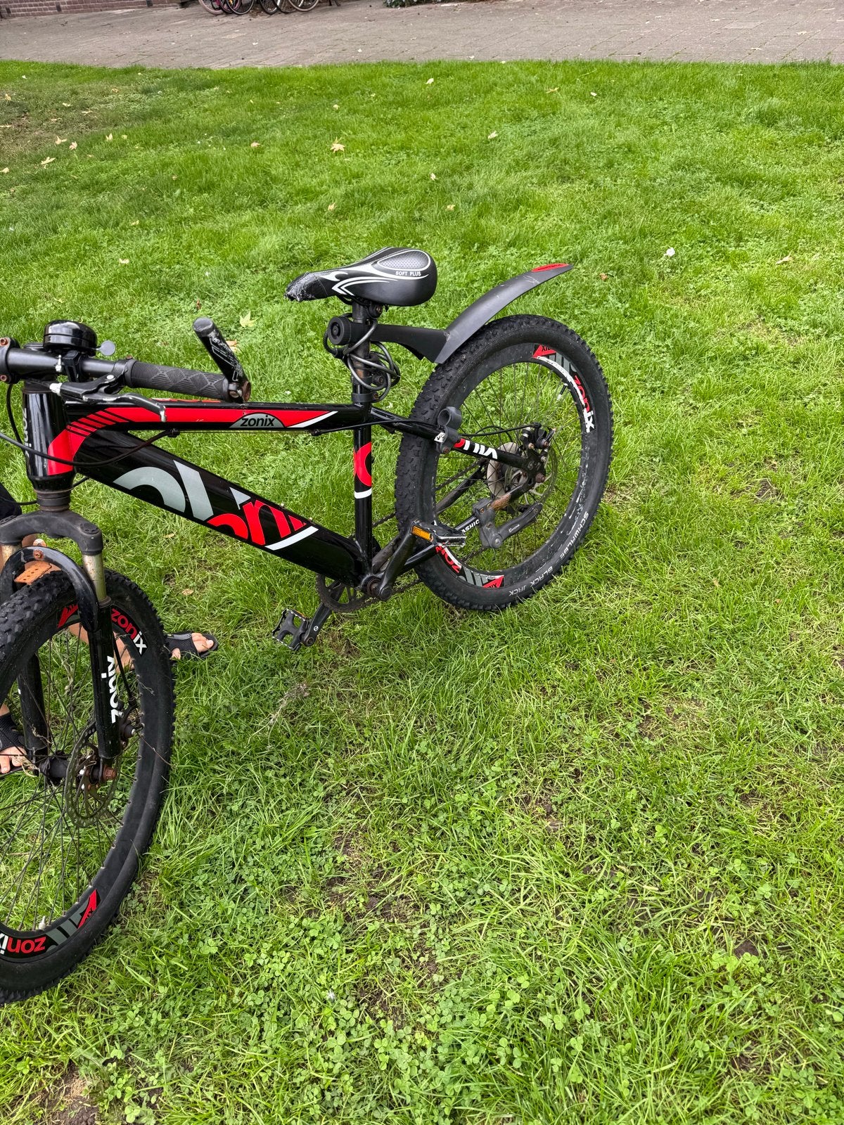 Zonix jongensfiets 24 inch met Schwalbe banden, Gebruikt, Versnellingen, Minder dan 49 cm, Schijfrem