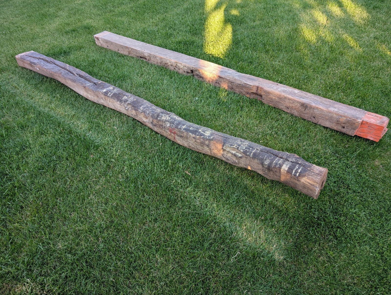 Robuuste houten balken - Ideaal voor diverse projecten, Ophalen, Gebruikt, Balk, Overige houtsoorten