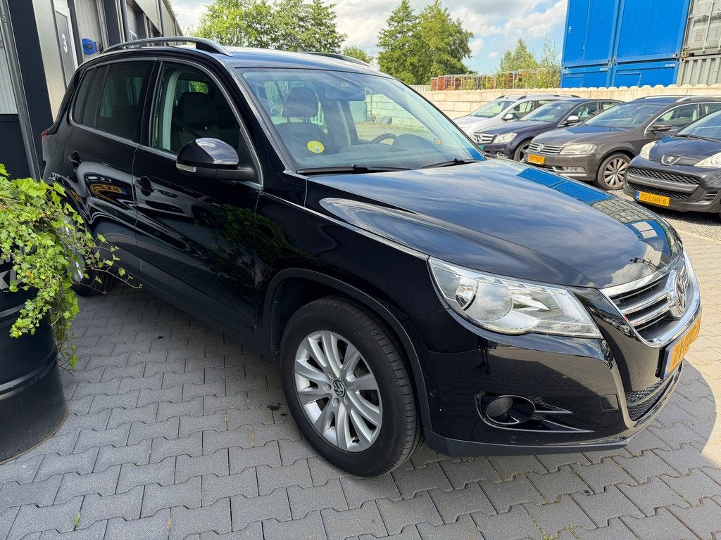 Volkswagen Tiguan 2.0 TSI Sport&Style 4Motion, Stof, Gebruikt, Zwart, 4 cilinders