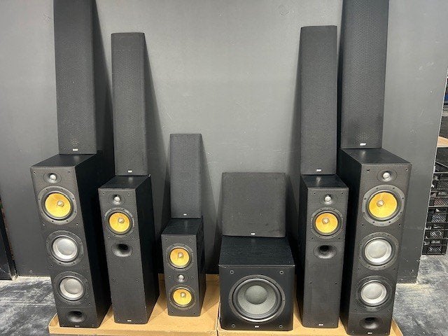 LUIDSPREKERS B&W, Ophalen, Zo goed als nieuw, Surroundset, Bowers & Wilkins (B&W)