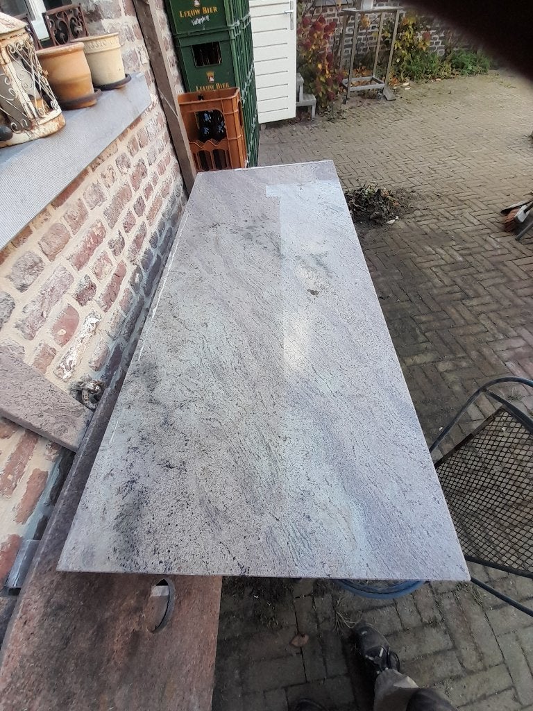 graniet blad voor aanrecht buitentafel werkblad, Ophalen, Gebruikt