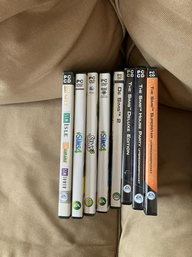 SIMS spellen, Gebruikt, 1 speler, Ophalen of Verzenden, Vanaf 12 jaar