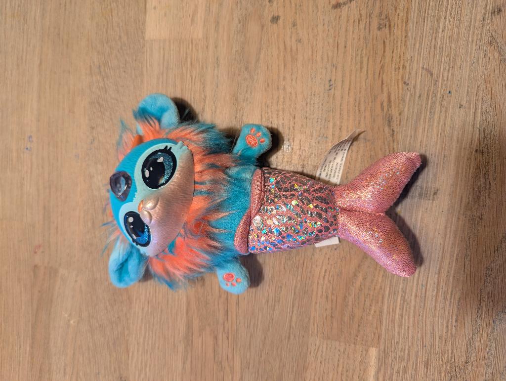 zeemeermin, met poezen gezichtje, Ophalen of Verzenden, Overige typen, Klein (minder dan 20 cm)